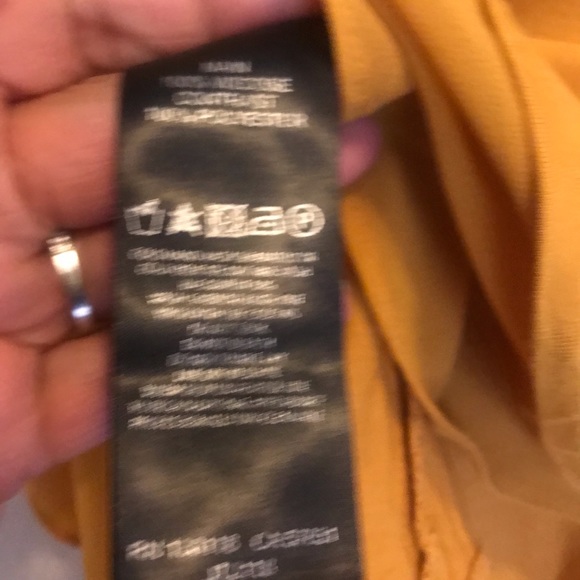 Forever New Top! Mustard coloured XXS - Picture 5 of 8